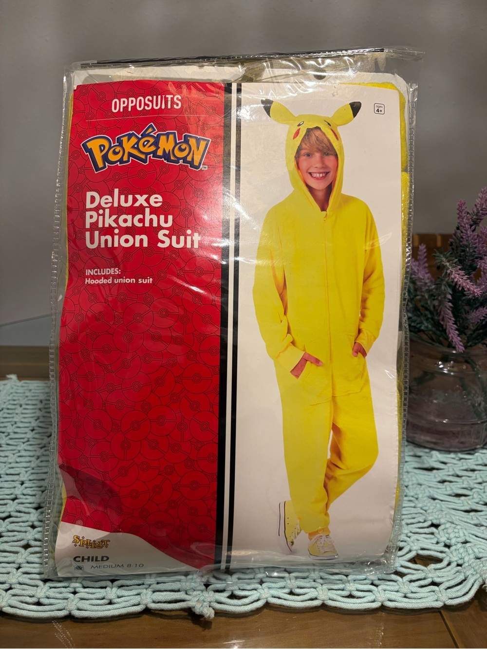Pokémon Deluxe Pikachu Yellow Kids Union Suit - Halloween Costume - PJ - NWT
